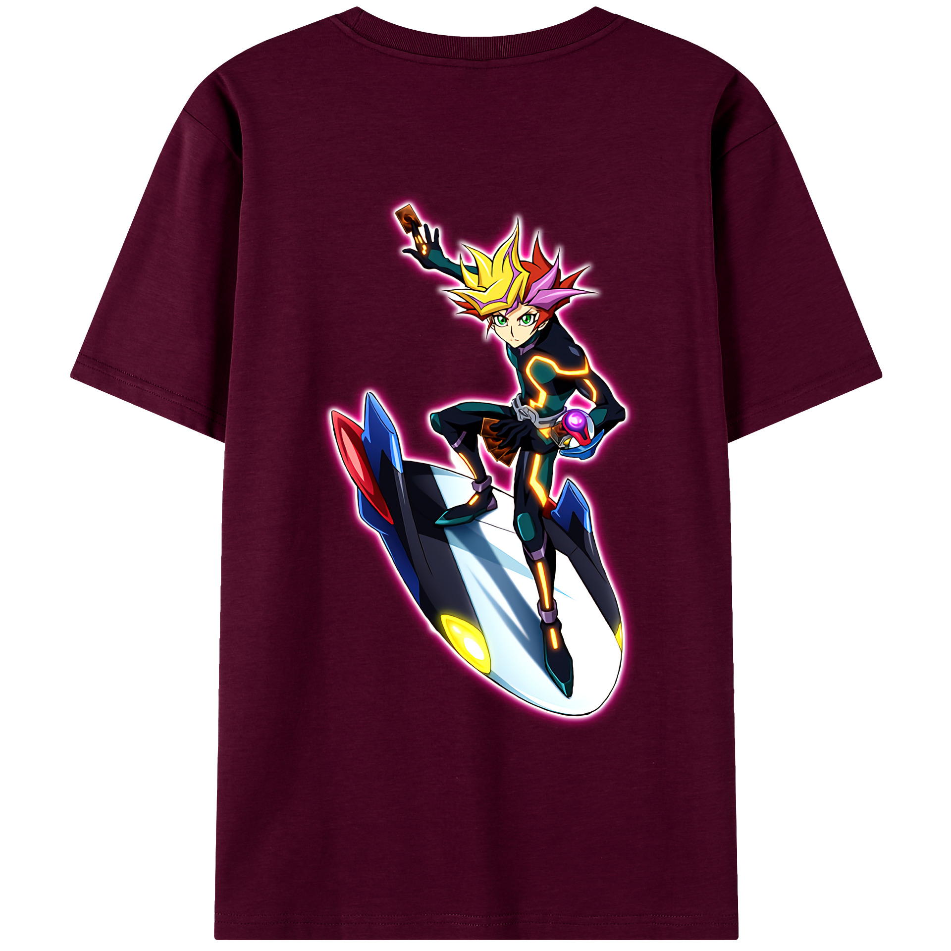 （画像用） 遊☆戯☆王 Yu-Gi-Oh! レディース半袖Tシャツ(バックプリント)